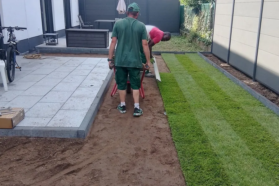 Rollrasen und Rasenpflege — Gartenprofi 2010